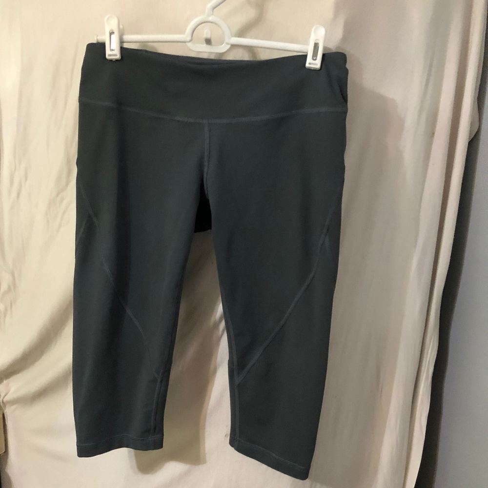 Zella Live In 2 Slim Fit Charcoal Gray Size Med